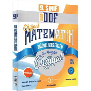 ORİJİNAL 09.SINIF MATEMATİK ODF-KDT SETİ - 24-25 #2
