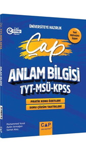 ÜNİV. HAZ TÜRKÇE MSÜ ANLAM BİLGİSİ - 2025-26 #1