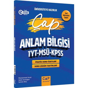 ÜNİV. HAZ TÜRKÇE MSÜ ANLAM BİLGİSİ - 2025-26 #2