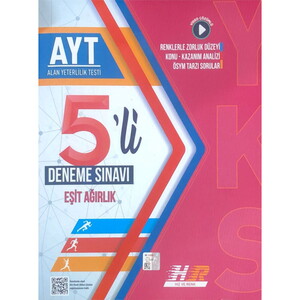 YKS AYT HIZ ve RENK DENEME 5Lİ E/A VİDEO - 25-26 #2