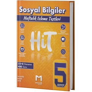 5.SINIF MOZAİK HİT 40 LI DENEME SOSYAL - 2025-26 #2