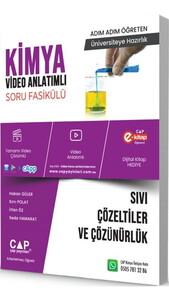 ÜNİV. HAZ KİMYA KA-SB SIVI ÇÖZTİ VE ÇÖZR - 2025-26 #1