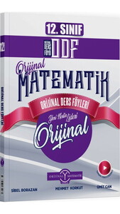 ORİJİNAL 12.SINIF MATEMATİK ODF-KDT SETİ - 25-26 #1